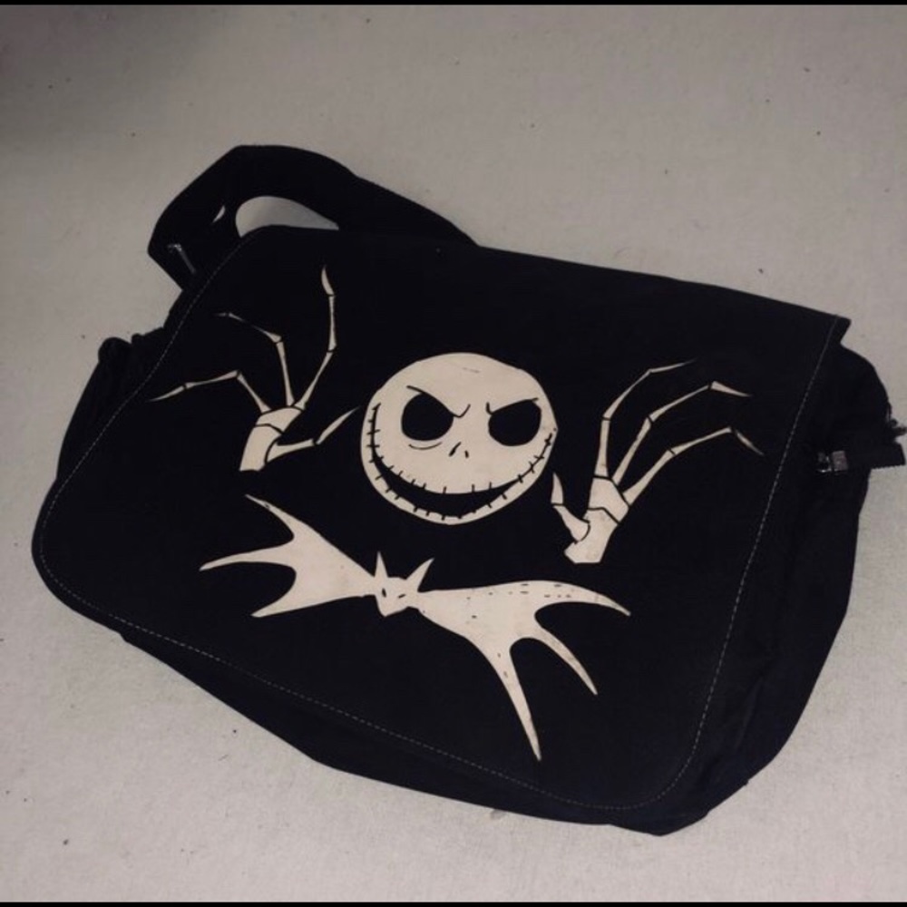 Nightmare Before Christmas Jack Messenger Bag